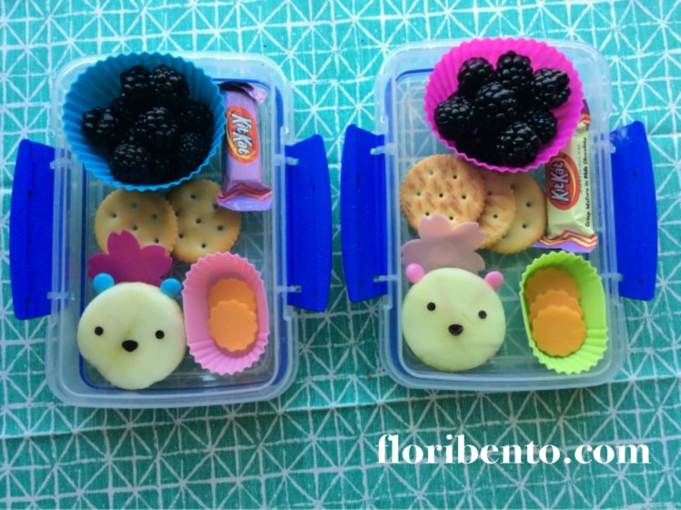 Bear snack bento