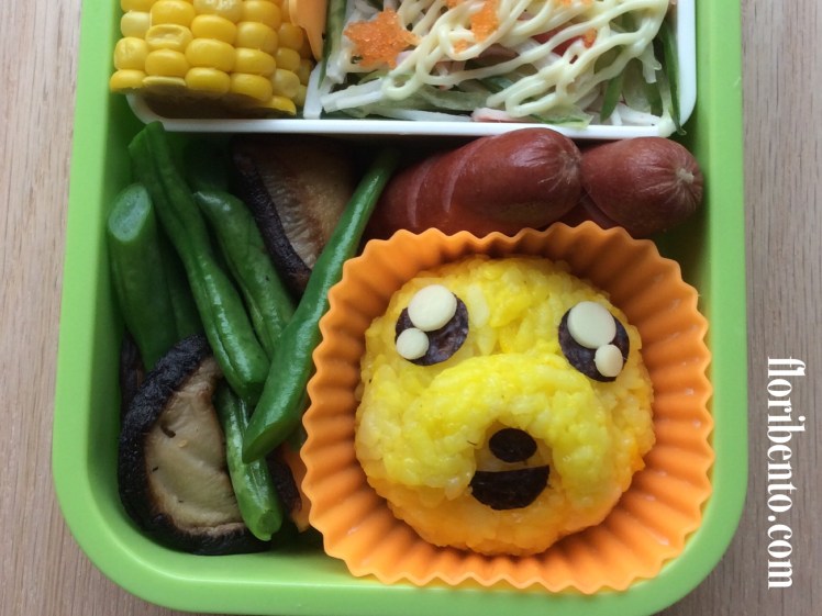 Jake the Dog Adventure Time Bento Closeup