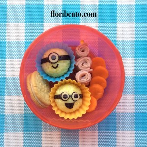 Mini Minions snack bento